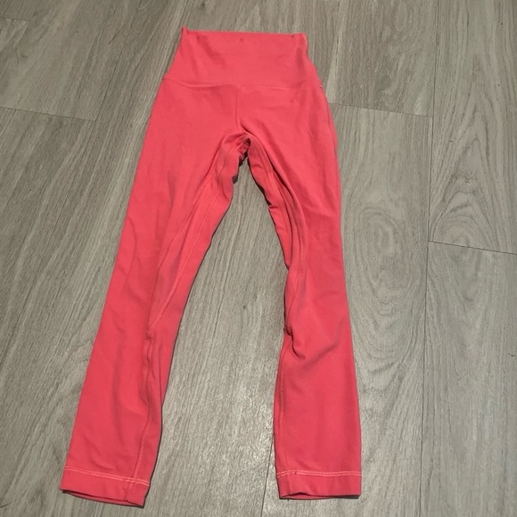 lululemon athletica Pants - Lululemon Athletica Vibrant Pink Leggings